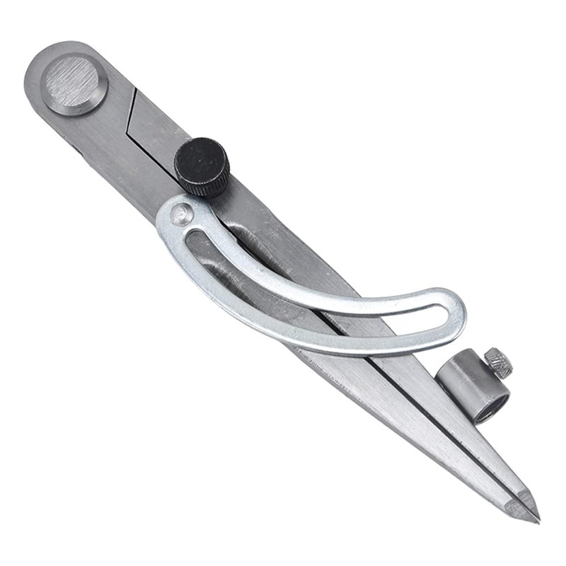 Wing Divider Gauge Carbon Steel Adjustable Angle Lockable Scribing Tool for Woodworking, Leather Craft, Metalwork and Geometry Layout with Precision Tips (150mm) - Image 4