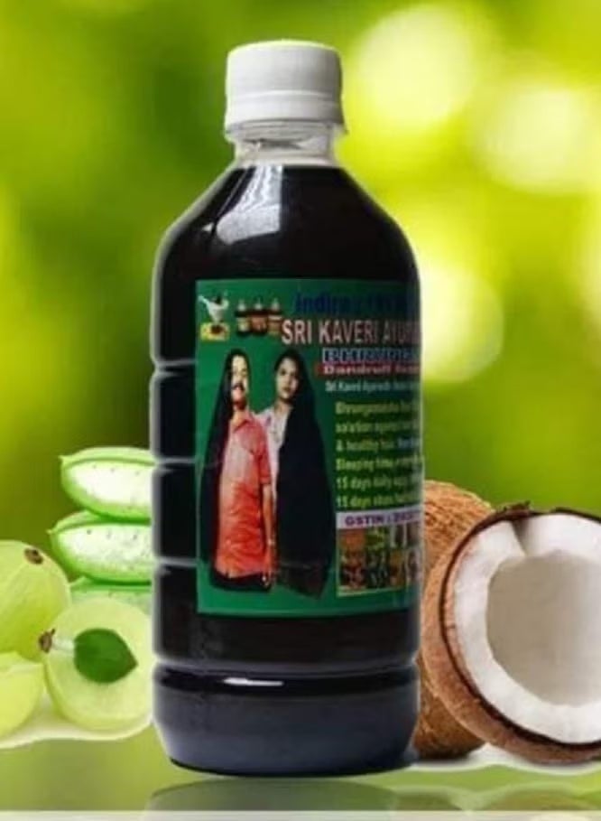 SHIFA 108 Indian Herb Oil For Hair Lengthening, Bottle Size 500 ml - Image 3