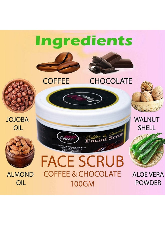 INDOPOWER INDO POWER Aii16- COFFEE & CHOCOLATE FACIAL SCRUB 100g. - Image 4