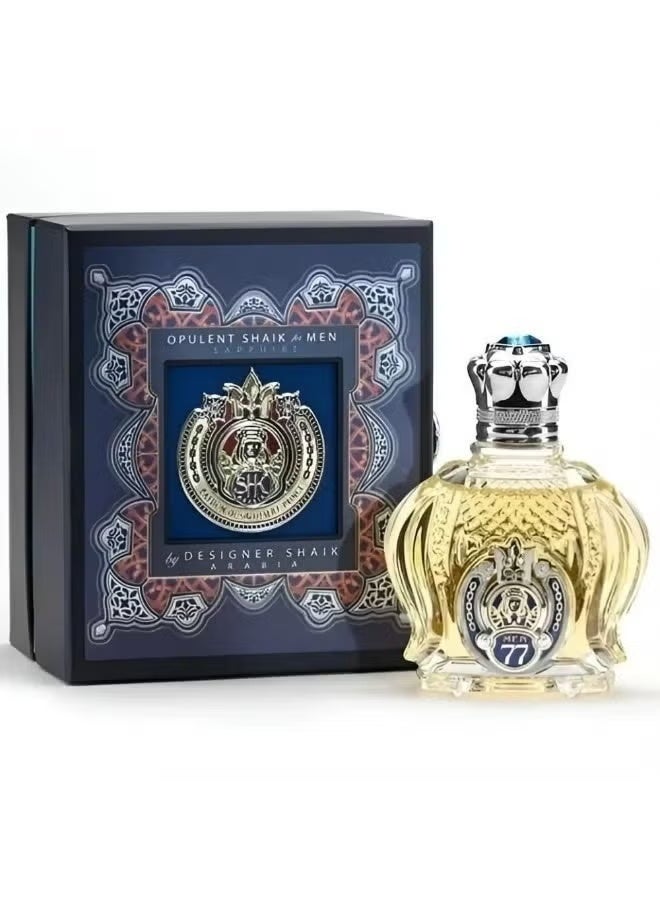 شيك عطر الشيخ الجواهر العطرة اوبيولينت 77 الرجالي او دو بارفيوم 100مل - Image 2