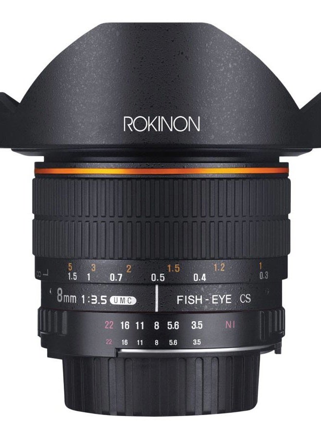 Rokinon FE8M-NEX 8mm f/3.5 Fisheye Lens for Sony E-Mount Cameras (NEX and VG10) - Image 1