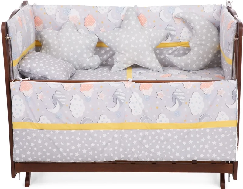 Tiny Plans Baby Sleeping Set 60X120 cm 10 Pieces