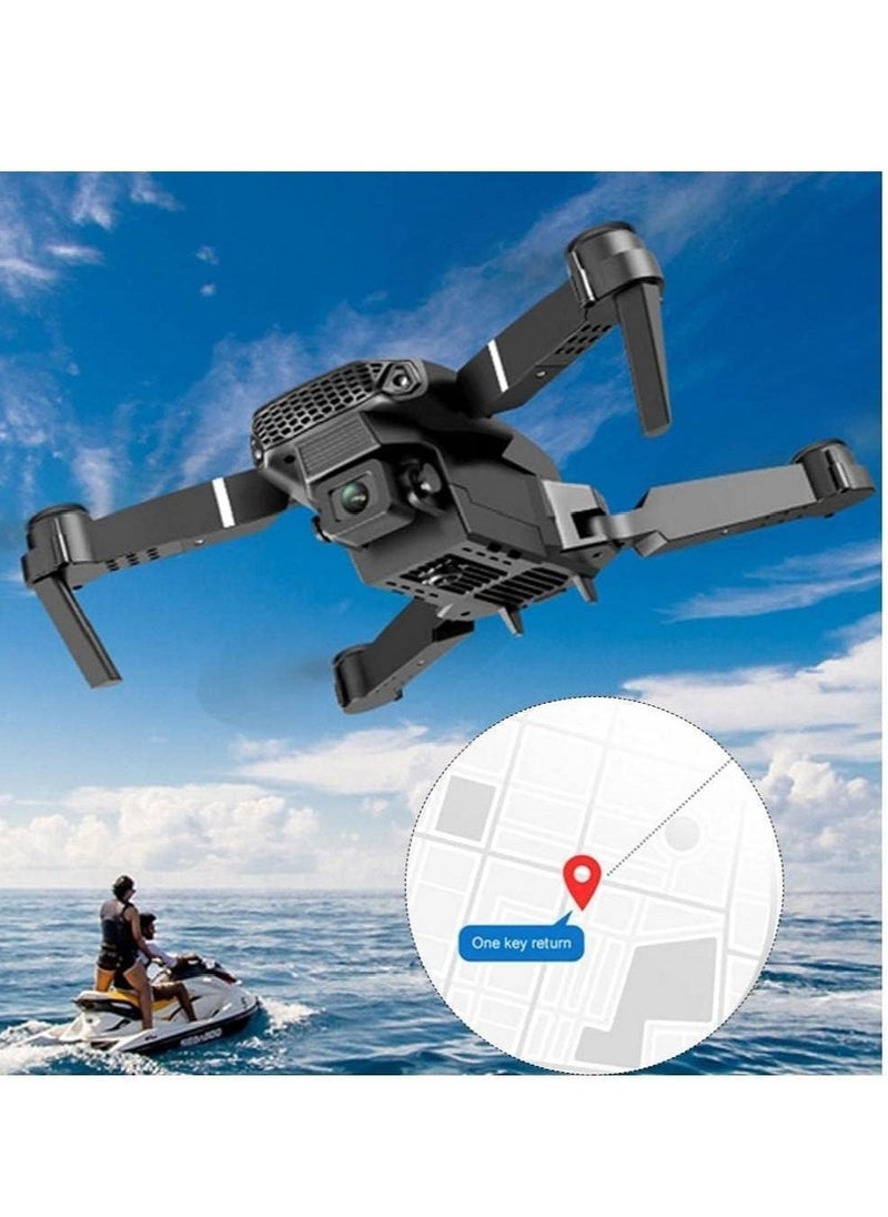 ELTRAZONE E88 Ayoo Drone – Ultimate Foldable 4K & 1080P Dual Camera Drone for Breathtaking Aerial Shots, FPV WiFi Streaming, Long Battery Life, Stable Flight, Ideal for Photography, Videography, and Fun Flying – Perfect for All Skill Levels - Image 5