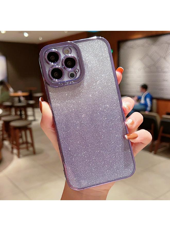 اس-توب جراب لهاتف iPhone 13 mini شفاف للغاية بلون متدرج لامع من مادة TPU - Image 1