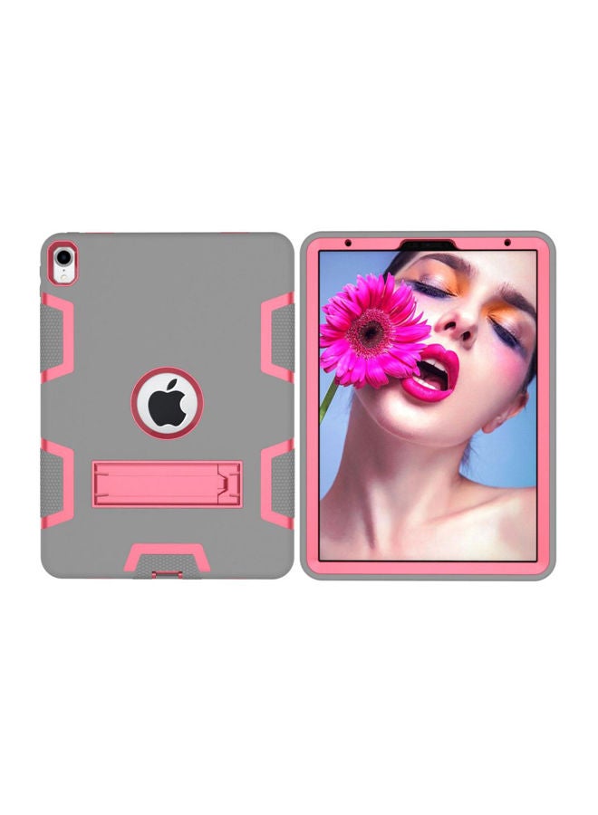 Loquat Protective Case Cover With Stand For Apple iPad Pro (2018) 11-inch Grey/Pink - Image 1