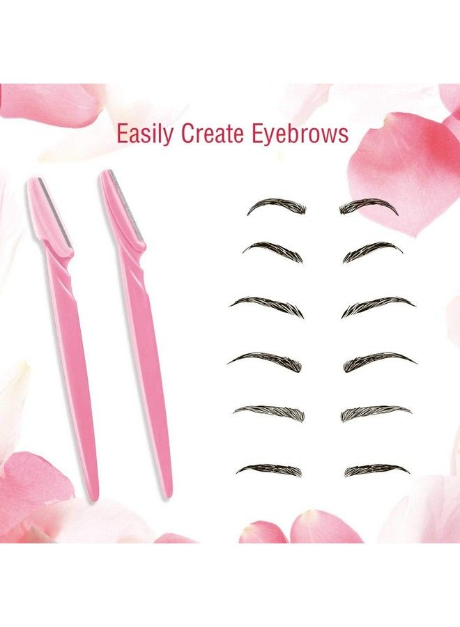 TOP SELECT Eyebrow Painless Facial Hair Remover Razor For Face Women And Men (Multicolour) (Pack Of 5) - Image 4