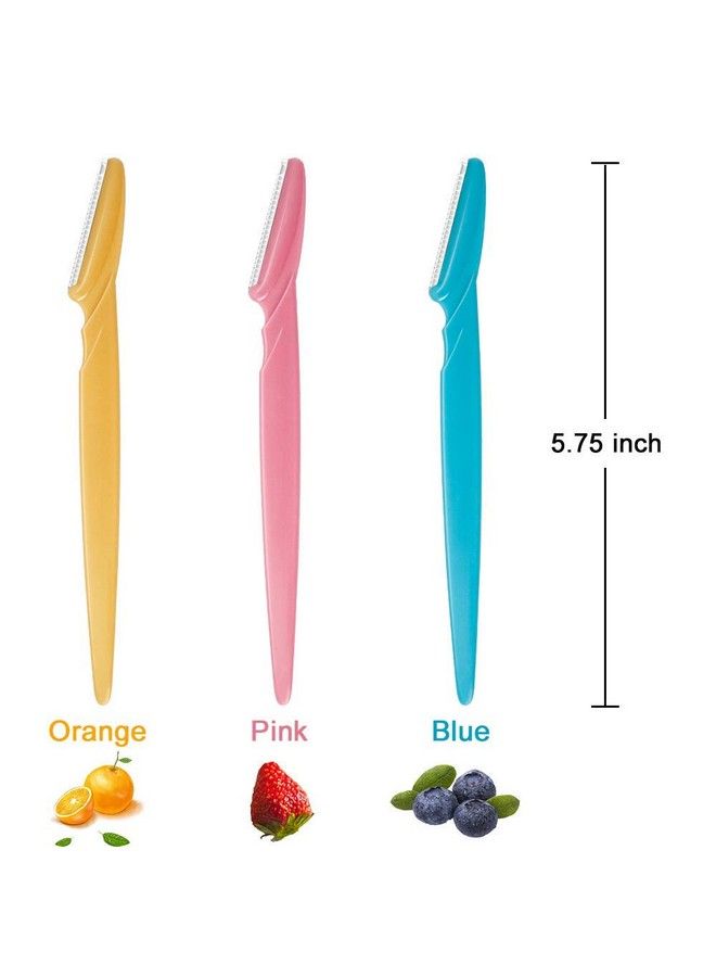 TOP SELECT Eyebrow Painless Facial Hair Remover Razor For Face Women And Men (Multicolour) (Pack Of 5) - Image 3