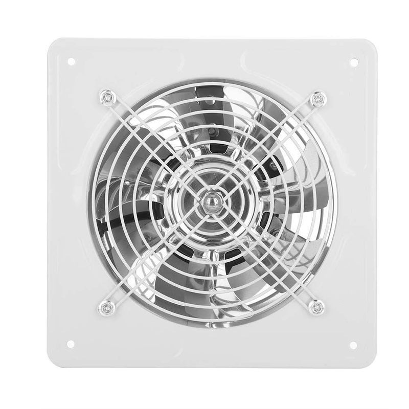 Focket 40W 220V Window Fan,Reversible Airflow Blades,Wall Mounted Ventilation Fan for Kitchen Garage Air Vent Ventilation(White) - Image 1