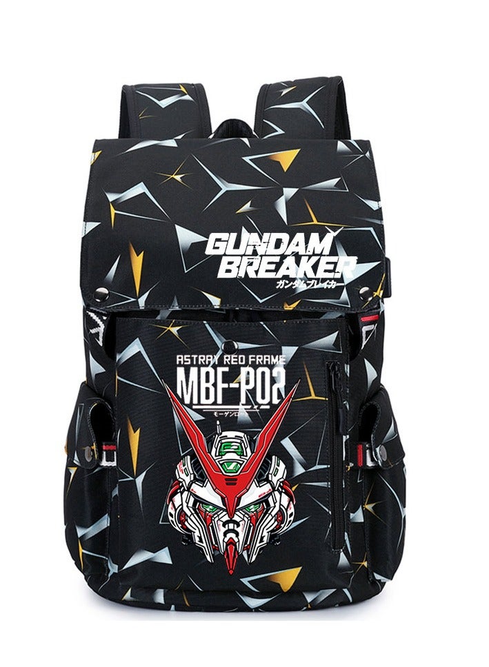 Anime co-branded Schoolbag Male College Student Casual Junior High School Student Backpack Computer Bag 29*17*43cm