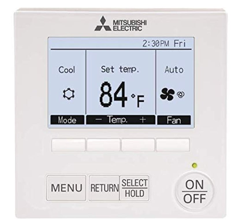 Mitsubishi Electric Mitsubishi PAR40MAAU Deluxe MA Programmable Wired Remote Controller 