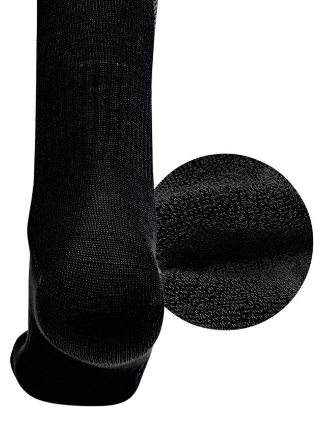 Two-Stripe Long-Calf Training Football Socks, 2 Pairs for Youth - Image 4