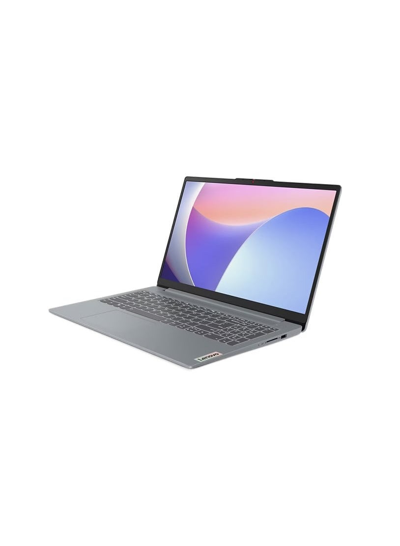 IdeaPad Slim 3 15IAH8 لابتوب بشاشة 15.6 بوصة، معالج Core i5-12450H/16GB RAM/512GB SSD/رسومات Intel UHD/Windows 11 الإنجليزية رمادي