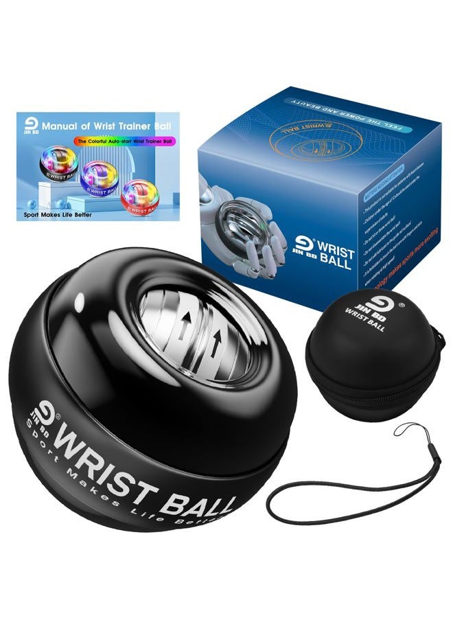 JIN BD Wrist Trainer Ball Auto-Start Wrist Strengthener Gyroscopic Forearm Exerciser Gyro Ball for Strengthen Arms, Fingers, Wrist Bones and Muscles - Image 2