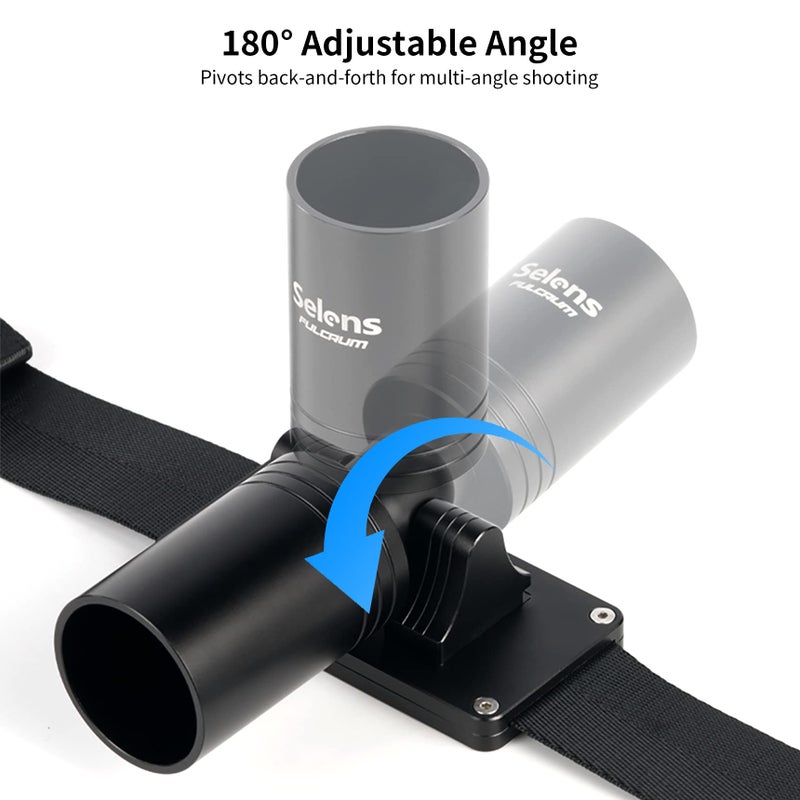 Selens Camera Gimbal Belt, Gimbal Stabilizer Weight Support Hip Belt Waist Mount for Long Standing Filming, Compatible with Ronin S DJI RS2/RSC2, Zhiyun Crane 2, Crane Plus, Moza Air 2, AirCross - Image 5