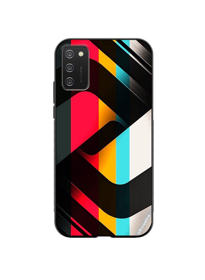 VR CREATIVE Protective Case Cover For Samsung Galaxy A02s Multicolor Design - Image 1