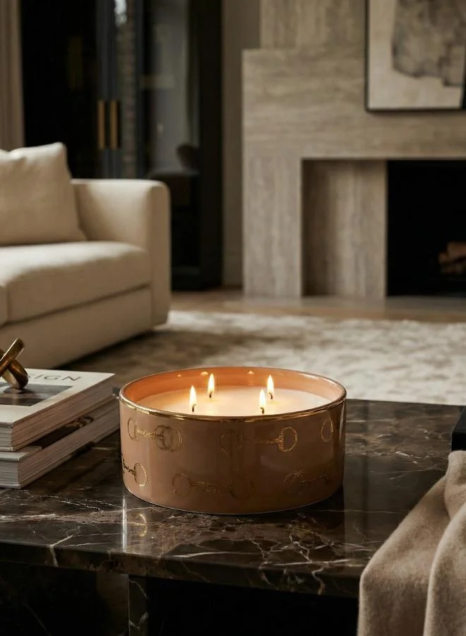 Silsal Fares Oud Wood Candle Havane Brown - 1000g