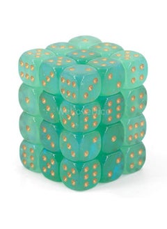 Borealis 12Mm D6 Light Green/Gold Luminary Dice Block (36 Dice) (27975) - pzsku/Z925B8F627860E7BA4FCFZ/45/_/1652723511/174c0340-a552-4313-841c-11419e8ca534