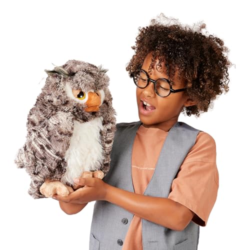 Folkmanis Wise Owl Hand Puppet - Image 5