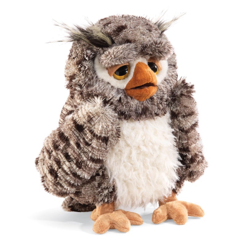 Folkmanis Wise Owl Hand Puppet - Image 3