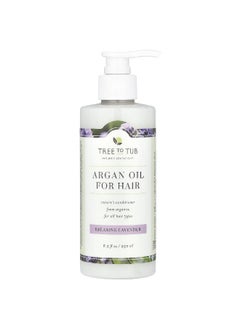 Tree to Tub Tree To Tub, Argan Oil For Hair, Relaxing Lavender, 8.5 fl oz (250 ml)  - Image 1