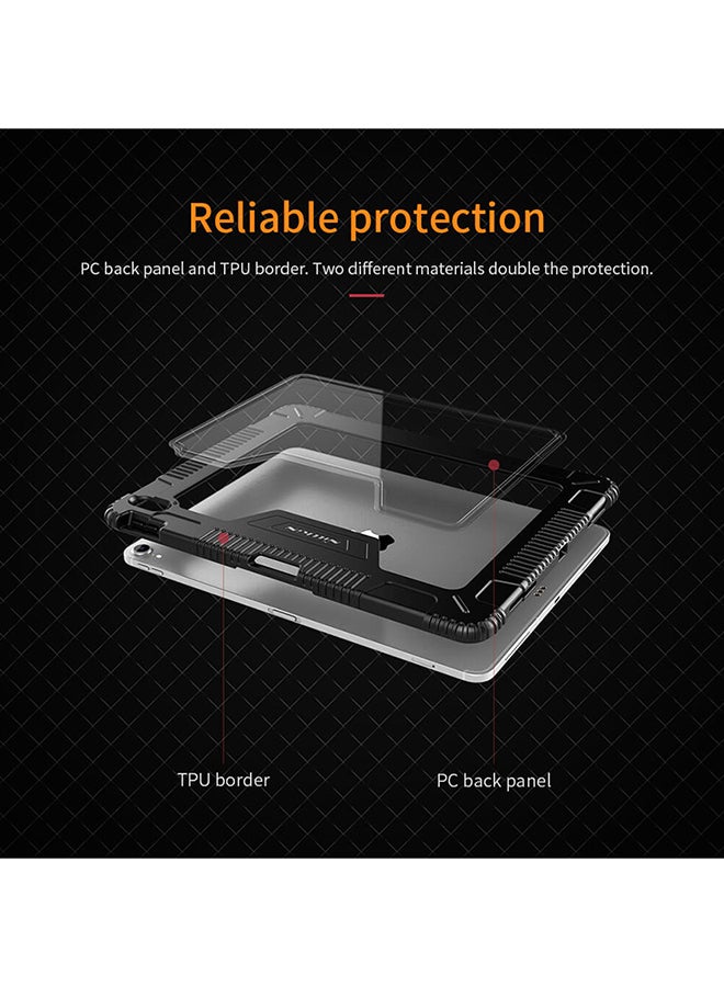 Alyashmac Protective Case Cover For Apple iPad Pro 12.9 inch Black - Image 5