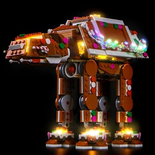LocoLee Customized Light kit Compatible with Lego 40806 Gingerbread atat Walker  No Model Only Light LED Lighting Accessories Compatible with Lego 40806 Customized Version - Image 5