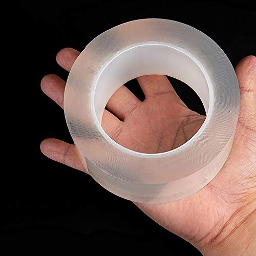 Zcintert Caulk Tape Clear 1.96 Inch x 33 Feet, Waterproof, Self Adhesive, Anti-Grease, PMMA Sealing Caulking Strip for Kitchen Sink Bathtub Bathroom Shower Toilet - Image 2