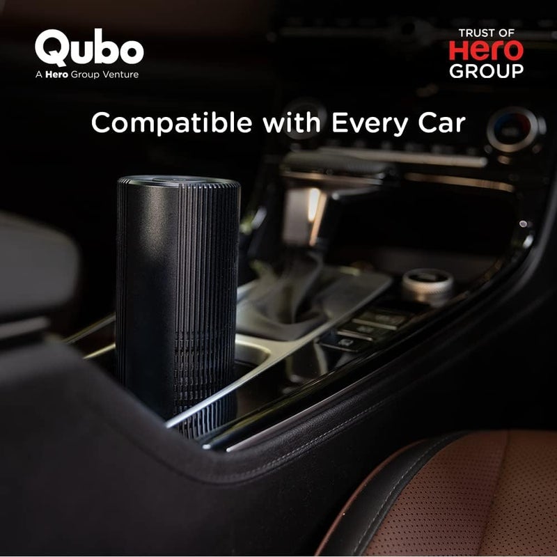 Qubo Car Air Purifier from HERO GROUP | 3-layer Filtration | Smart Ionizer Function | TVOC Sensor | Removes PM2.5 & Dust - Image 2