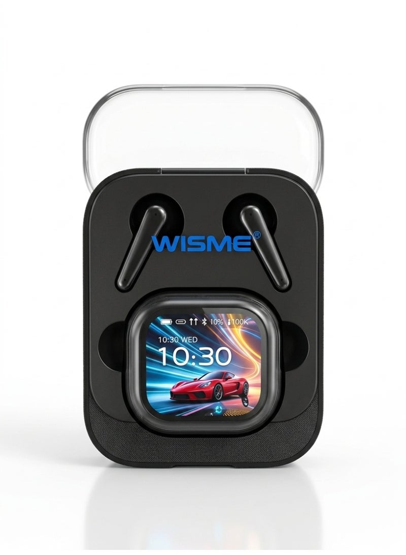 WISME Smart Airpods with Touch Screen - T18 - Image 2