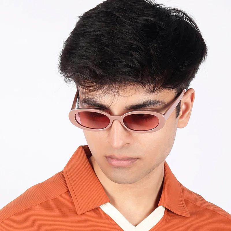 Woggles Unisex Oval Sunglasses| 100% UV Protection| Men & Women