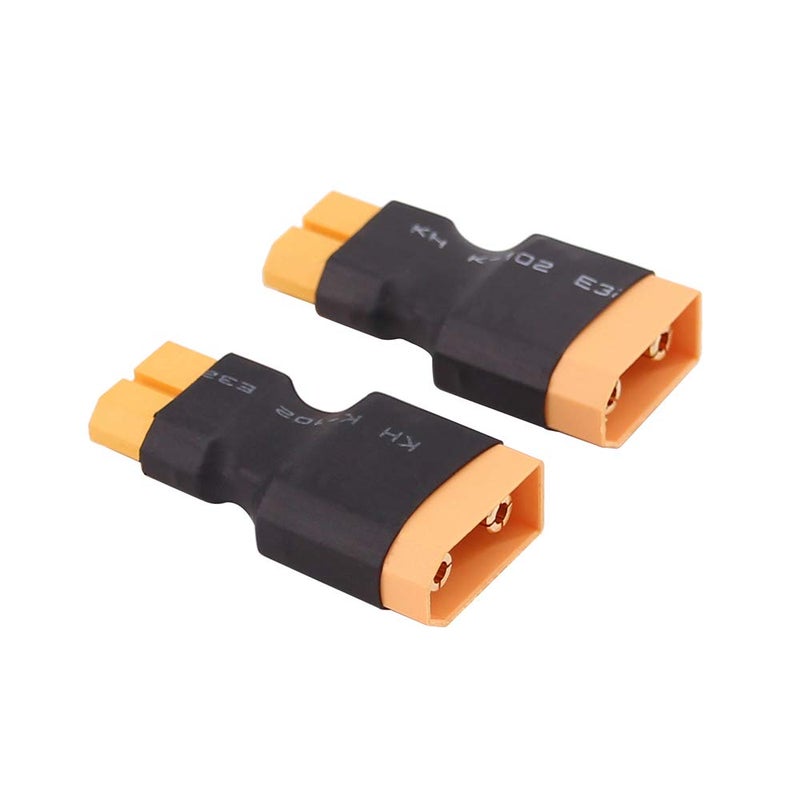 OliRC 2pcs Male XT90 XT-90 to Female XT60 XT-60 Connector Adapter(C95-2) - Image 3