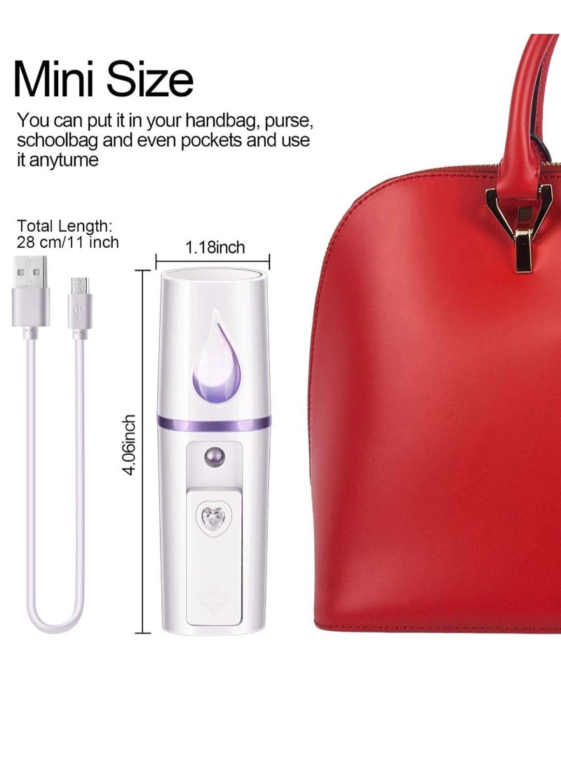Durah 20ml Nano Mist Sprayer Top Mirror Design Nutrient Absorption Sprayer Skin Moisturizing Hydration Nebulizer Hydrating Humidifier - Image 4