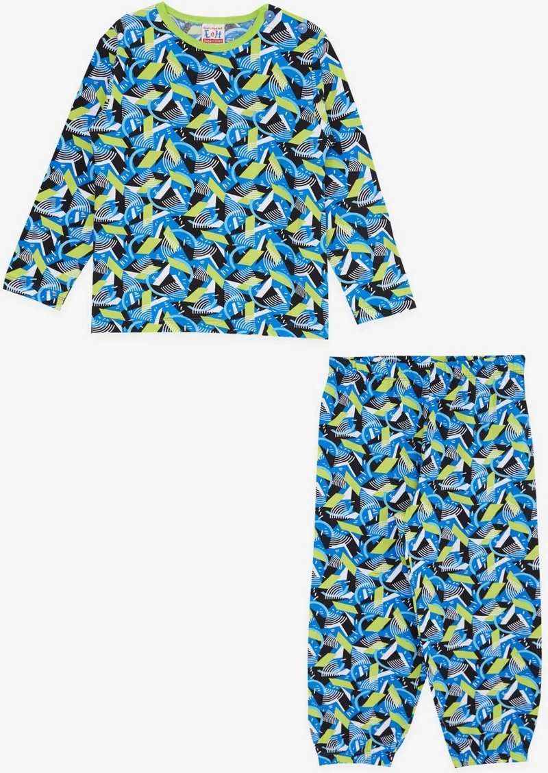 Breeze Girls & Boys Baby Boy Pajama Set Patterned 9 Months-3 Years, Mixed Color
