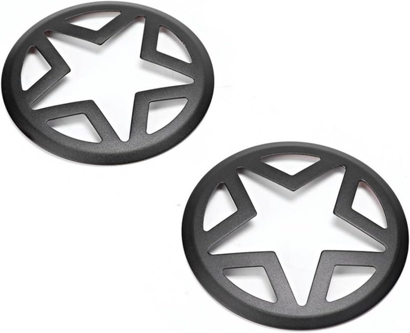 QASULER Car Fog Light Lamp Cover for Jeep Wrangler - Image 4