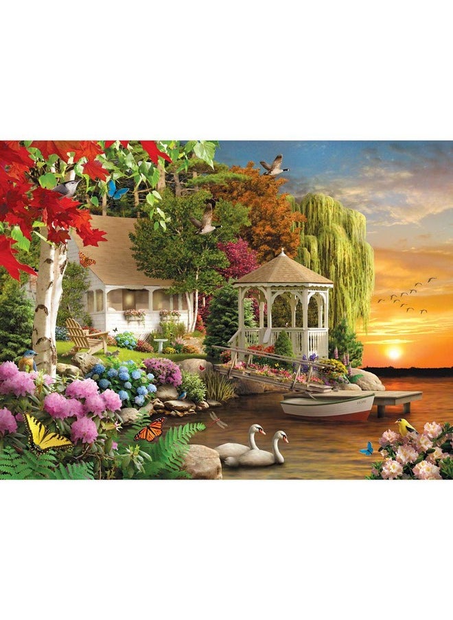 Bits and Pieces Bits and Pieces - 4-in-1 Multi-Pack - 1000 Piece Jigsaw Puzzles for Adults-Each Measures 20" x 27" (51cm x 69cm)-Scenic Beauty by Artist Alan Giana  - Image 5