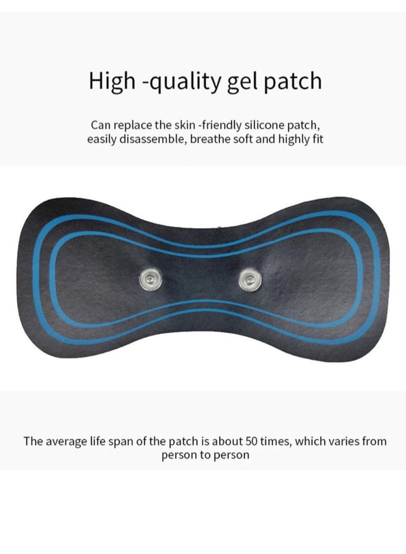 Generic Electric Neck Massager Portable Mini Size Shoulder Back Massager Relieve Fatigue Black  - Image 5