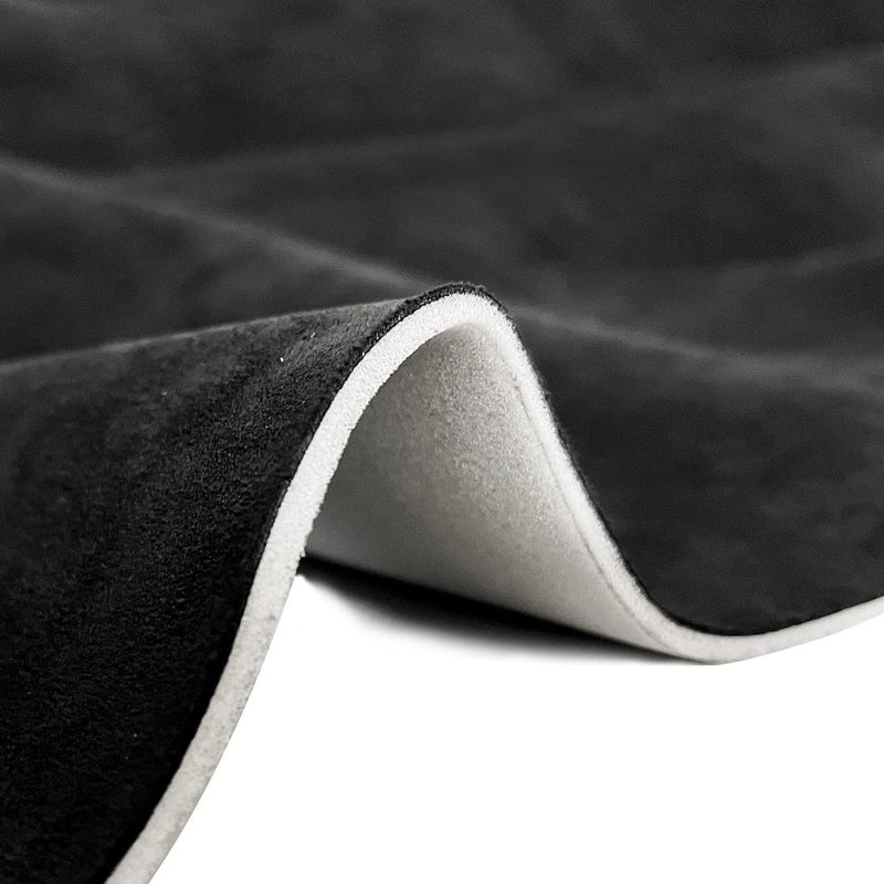 Halero Black Car Suede Headliner Fabric 96" x 60" - Image 5