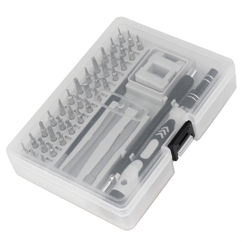 Divinext 45 In 1 Screwdrivers Set Opening Repair Tools Kit For all kind of use 153 X 113 X 34 CM Silver - Image 5
