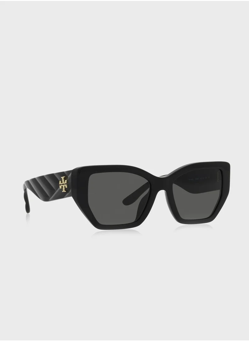 Tory Burch 0Ty7187U Pentagon Sunglasses