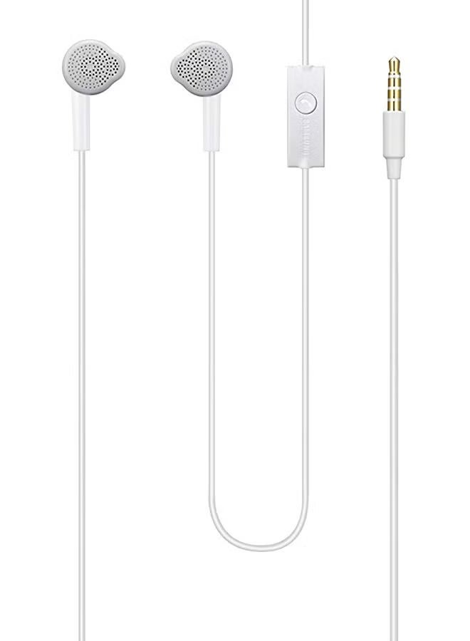 Galaxy In-ear Wired Earphones with Mic White - Image 2