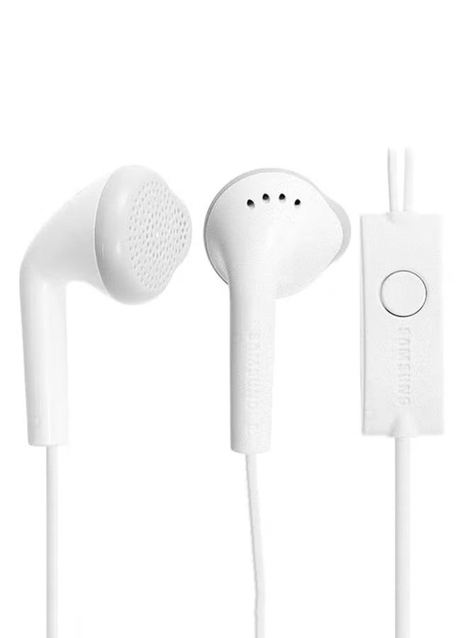 Galaxy In-ear Wired Earphones with Mic White - Image 3