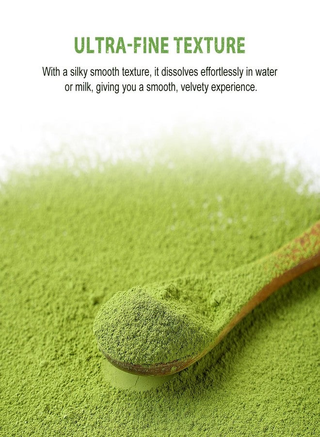 Soeos Organic Matcha Powder, Matcha Green Tea Powder, 2 oz (57g), Antioxidant-Rich Japanese Matcha for Lattes, Smoothies and Baking, Recyclable Bags - Image 5