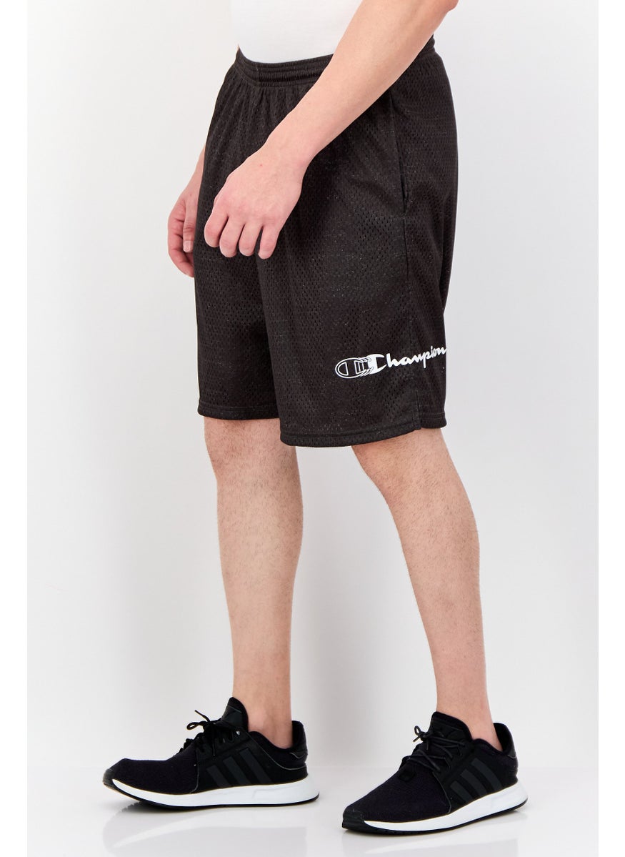 Champion Men Sportswear Fit Drawstring Training Shorts, Charcoal  - Image 4