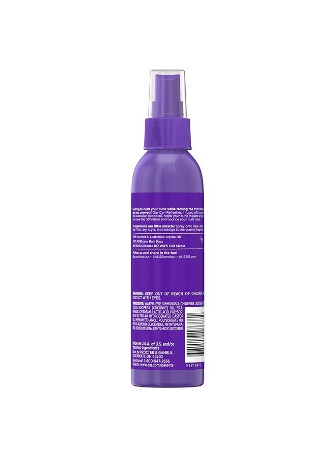 Aussie Miracle Curls Refresher Spray Gel With Coconut & Jojoba Oil 5.7 Ounce, 5.7 Ounces - Image 2