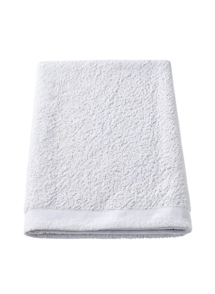 Aten Homeware ATEN Homeware 1 Piece Luxury Egyptian Cotton Hand Towel - 1 Ultra Soft Towel 50 x 90 cm - Highly Absorbent, Quick Dry Towel, Suitable for Kids and Adults (White) - Image 1