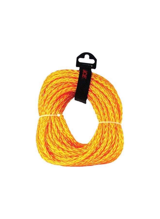 آيس حبل مضفر مجوف من مادة البولي بروبيلين مقاوم للعفن والتآكل، أصفر، 3/8 بوصة × 50 قدمًا، 79812 - Image 2