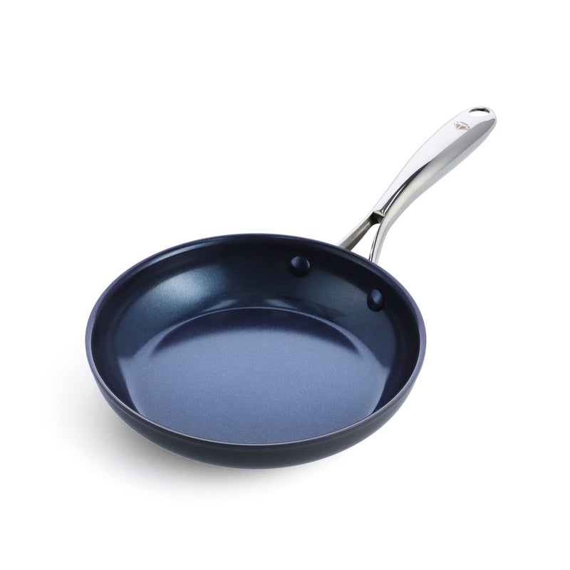 Blue Diamond Cookware Hard Anodized Ceramic Nonstick 8 Frying Pan Skillet PFASFree Dishwasher Safe Oven Safe Grey