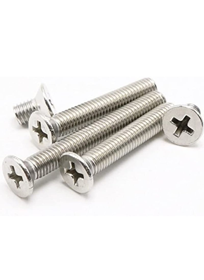 RACO RACO Machine Screws/Bolts Stainless Steel Round Head Phillips Screws Muliti Purpose Use (5, 3.5x15mm)  - Image 1