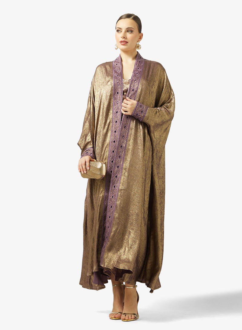 Threadz by Ajooni Draped Skirt With Jacket - Image 5