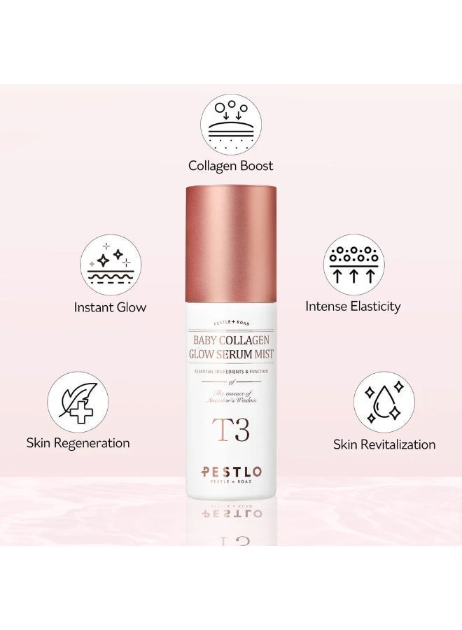 Pestlo T3 Baby Collagen Glow Serum Mist - Image 3